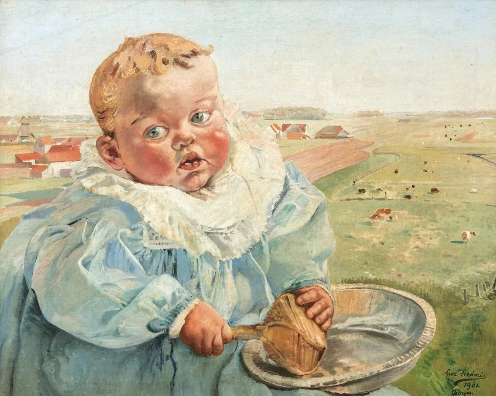 Ragazzino con sonaglio, 1901